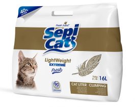 Litière Sépi Cat Ultra légère Extra Fresh - 16L 90 jours