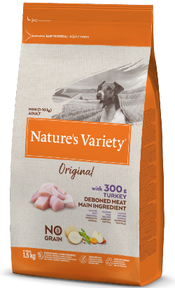 Nature's Variety No Grain Mini Adult Dinde