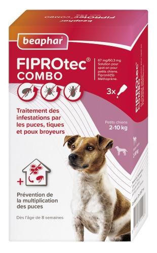 Fiprotec Combo petits chiens