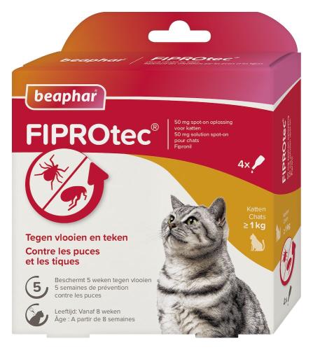 Fiprotec chat X4 pipettes