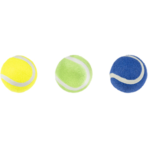 Balles de tennis sonores - 5cm (x3)