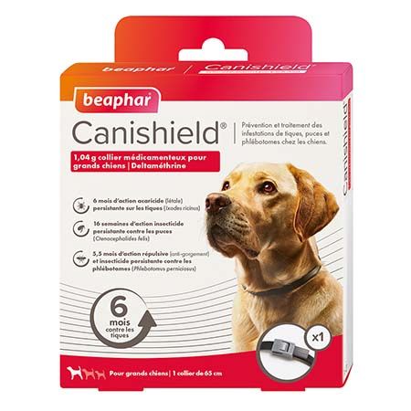 Collier antiparasitaire Canishield grand chien