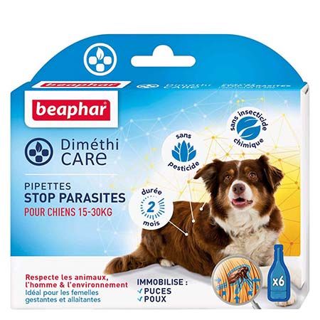 Pipette stop parasites chiens 15-30kg