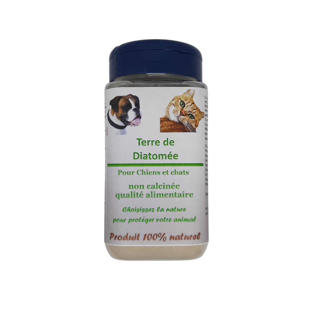 Terre de diatomée antiparasitaire, vermifuge et anti-odeur 13963 :  Animalerie Point Dog Brest : Alimentation et accessoires pour animaux de  compagnie