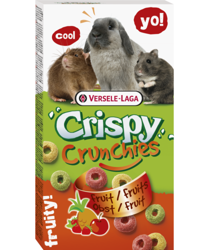 Crispy Crunchies Fruits pour Lapins et Rongeurs
