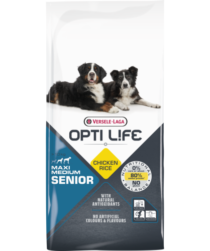 Opti Life Adulte Medium & Maxi Senior - 12.5kg