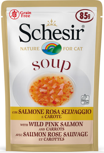 Soupe Saumon rose sauvage / carottes Schesir - 85g